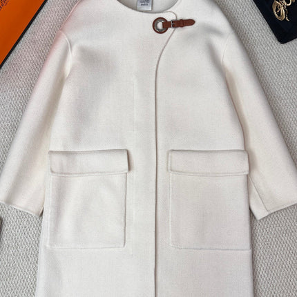 HERMES 25S CASHMERE COAT 197