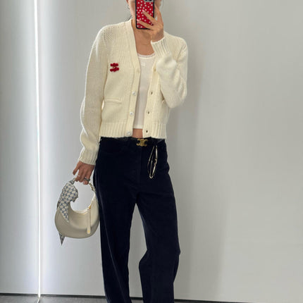 CELINE 25S KNITTED CARDIGAN 0002