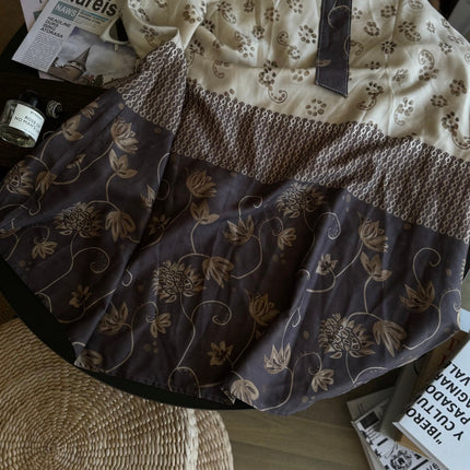 BOHEMIAN SLEEVELESS V NECK MAXI DRESS 25S IN SILK 267140