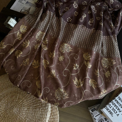 BOHEMIAN SLEEVELESS V NECK MAXI DRESS 25S IN SILK 267140