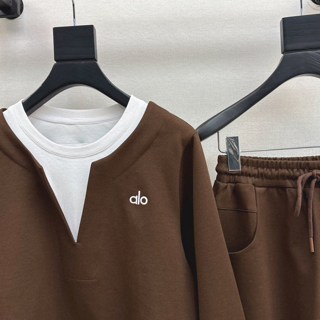 ALO SWEATSHIRT & SKIRT SET STYLE 92