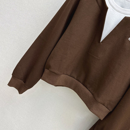 ALO SWEATSHIRT & SKIRT SET STYLE 92