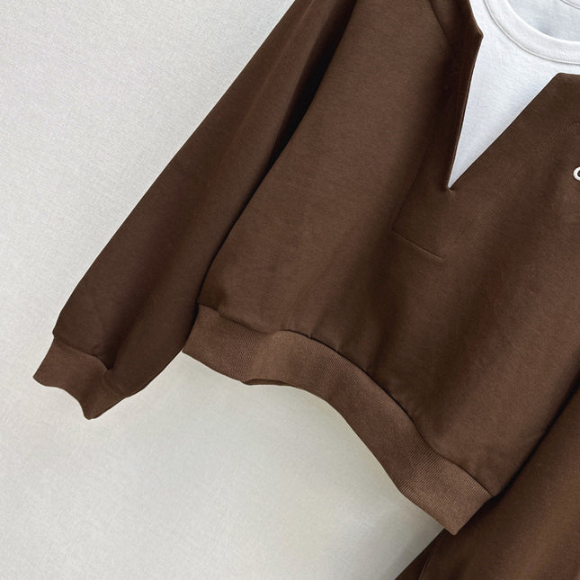 ALO SWEATSHIRT & SKIRT SET STYLE 92