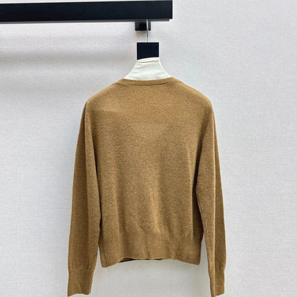 HERMES 25S V-NECK SWEATER 246