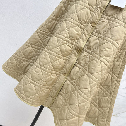 DIOR 25S LONG QUILTED SKIRT 526
