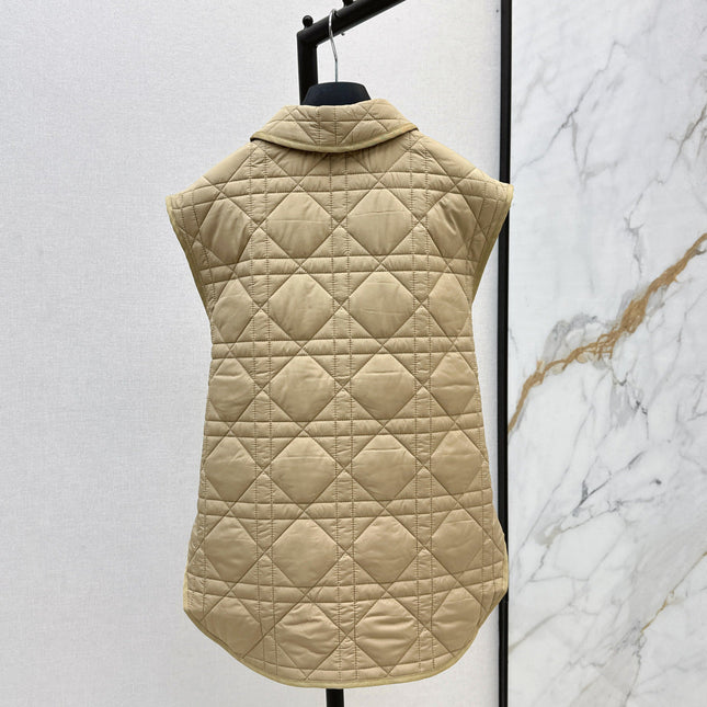 DIOR 25S SLEEVELESS QUILTED VEST 527