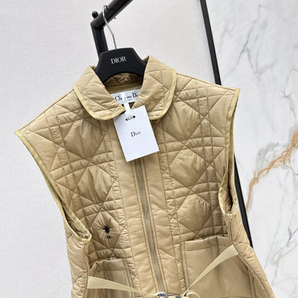 DIOR 25S SLEEVELESS QUILTED VEST 527