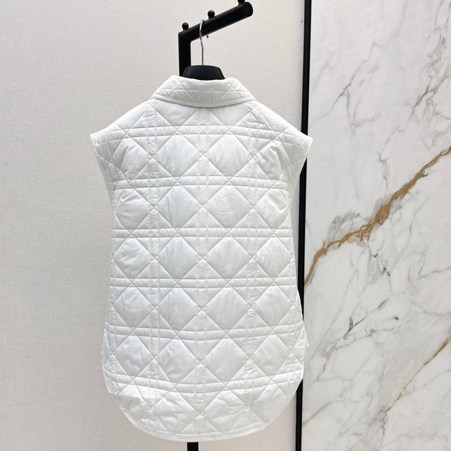 DIOR 25S SLEEVELESS QUILTED VEST 528