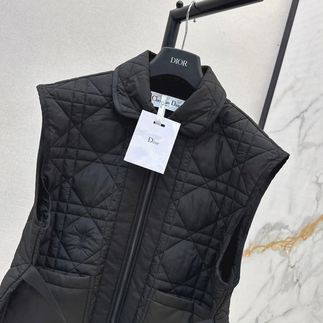 DIOR 25S SLEEVELESS QUILTED VEST 529