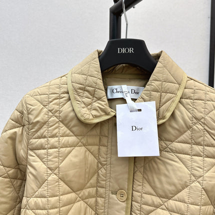 DIOR 25S LONG STAND COLLAR COAT 531