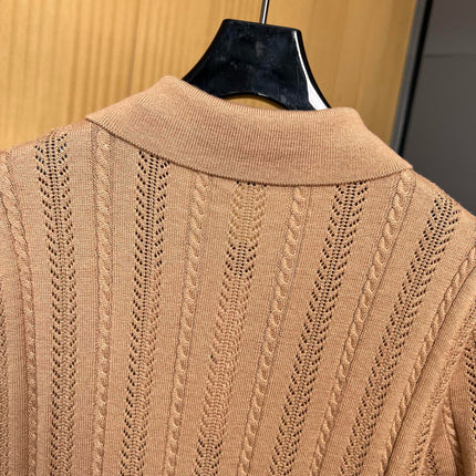 MIUMIU KNITTED POLO SHIRT STYLE 246