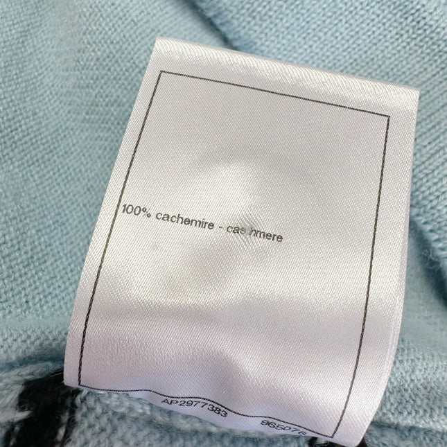 CC 25 Striped Culottes Blue Cashmere