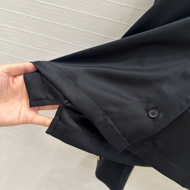 Loewe Shirt Black Acetate Fiber