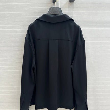 Loewe Shirt Black Acetate Fiber