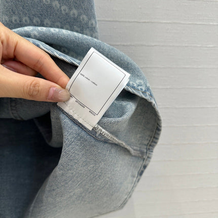 CC Denim Dress Blue Cotton