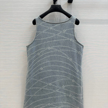 CC Denim Dress Blue Cotton