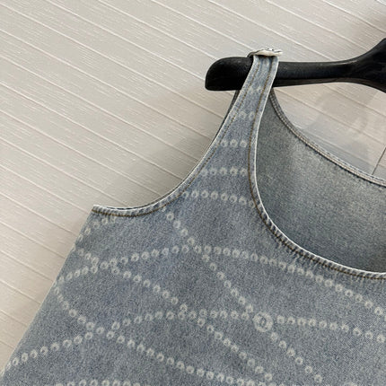 CC Denim Dress Blue Cotton