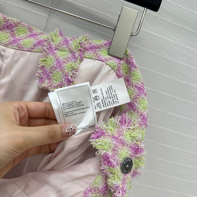 CC HIGH-WAISTED TWEED SHORTS 268288