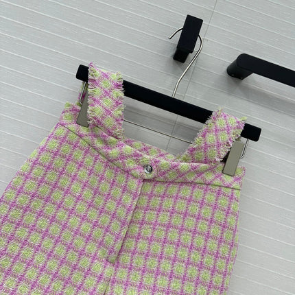 CC HIGH-WAISTED TWEED SHORTS 268288