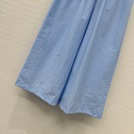 Loewe Pants Blue Cotton