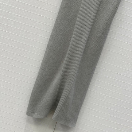 CC 25 Knitted Dress gray Cotton