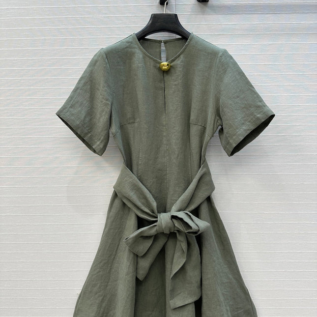 LOEWE SHORT-SLEEVE DRESS 268316