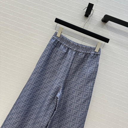 FENDI WIDE-LEG PANTS WITH ELASTIC WAISTBAND 276164