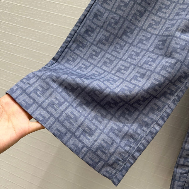 FENDI WIDE-LEG PANTS WITH ELASTIC WAISTBAND 276164