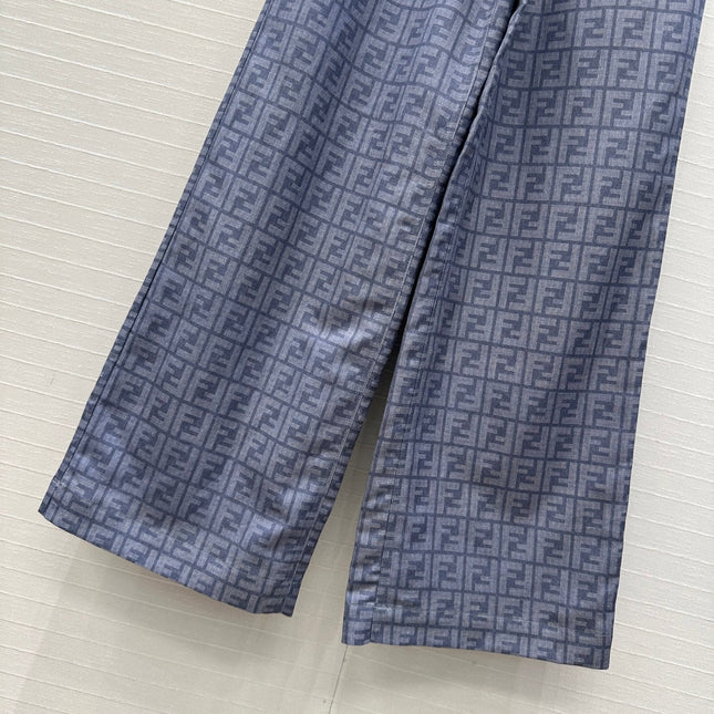 FENDI WIDE-LEG PANTS WITH ELASTIC WAISTBAND 276164