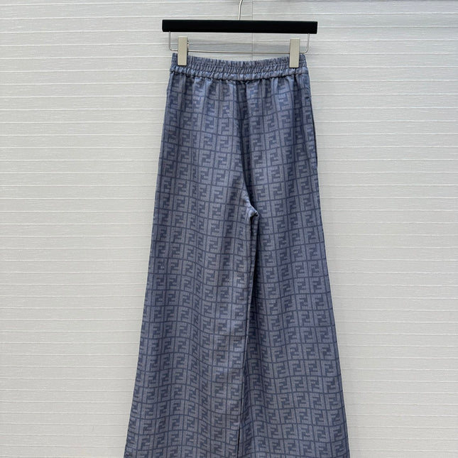 FENDI WIDE-LEG PANTS WITH ELASTIC WAISTBAND 276164