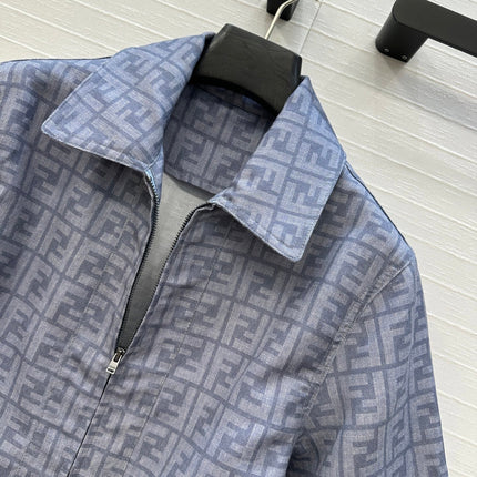 FENDI SHORT-SLEEVE SHIRT WITH FF LETTER PRINT 276173