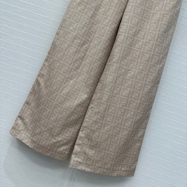 FENDI WIDE-LEG PANTS WITH ELASTIC WAISTBAND 276185