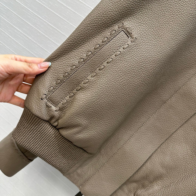 FENDI PREMIUM LEATHER JACKET 276190