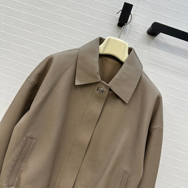 FENDI PREMIUM LEATHER JACKET 276190