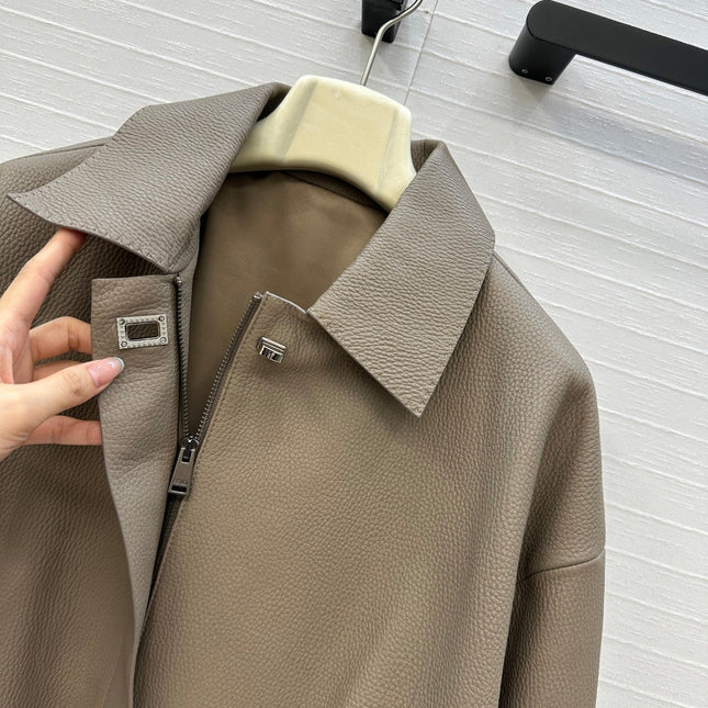 FENDI PREMIUM LEATHER JACKET 276190