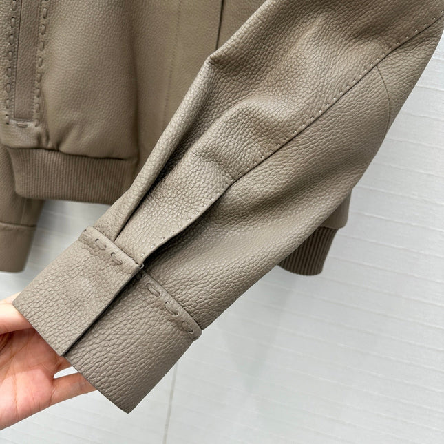 FENDI PREMIUM LEATHER JACKET 276190