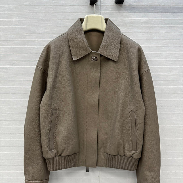 FENDI PREMIUM LEATHER JACKET 276190