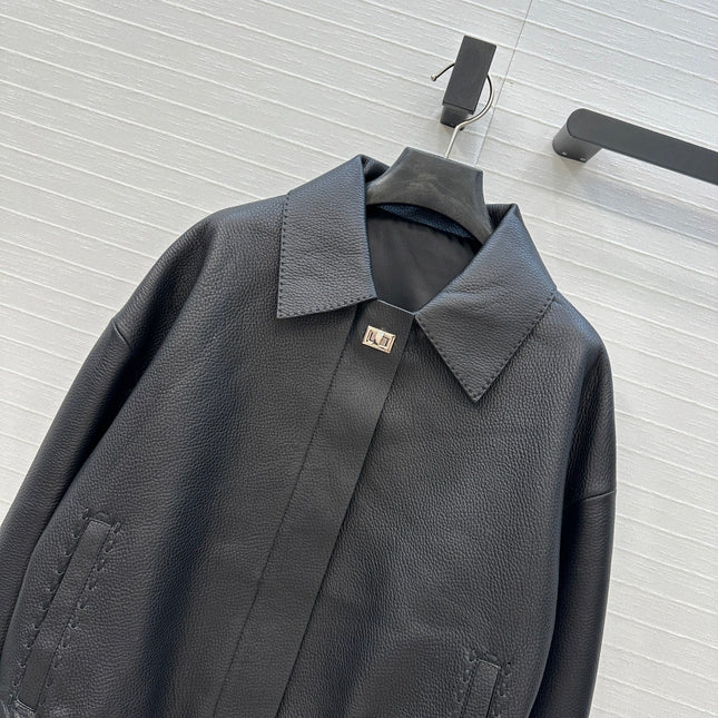 FENDI PREMIUM LEATHER JACKET 276192