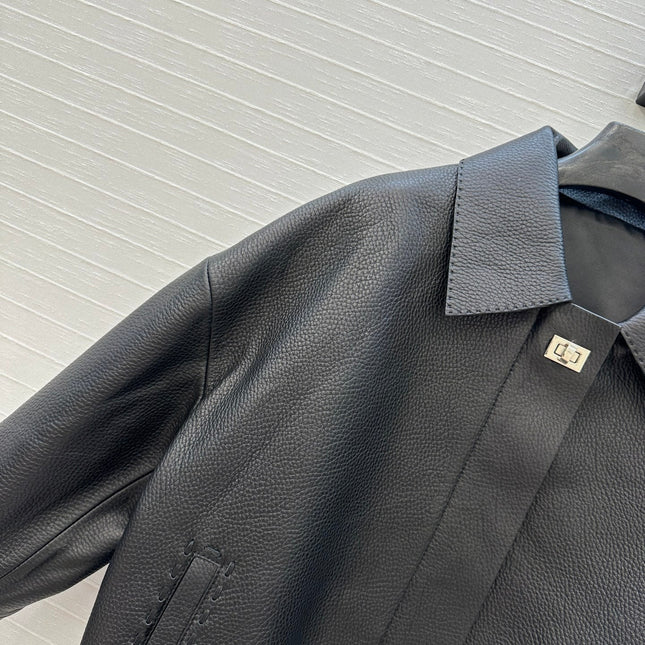 FENDI PREMIUM LEATHER JACKET 276192