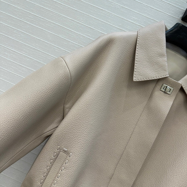 FENDI PREMIUM LEATHER JACKET 276194