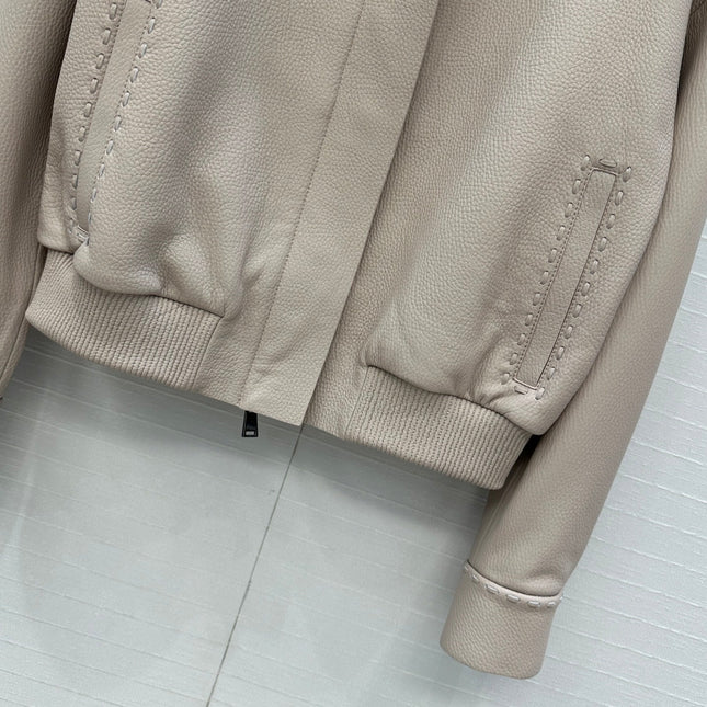 FENDI PREMIUM LEATHER JACKET 276194