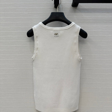CHANEL SLEEVELESS TOP STYLE 62
