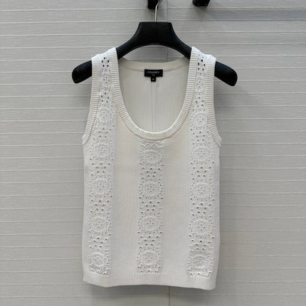 CHANEL SLEEVELESS TOP STYLE 62