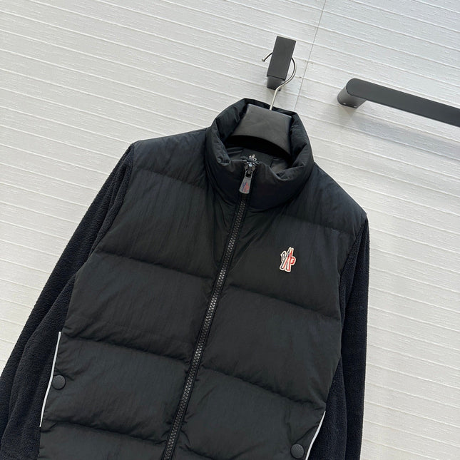 MONCLER 25S SHEARLING AND DOWN JACKET 234