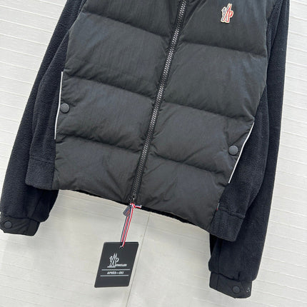 MONCLER 25S SHEARLING AND DOWN JACKET 234