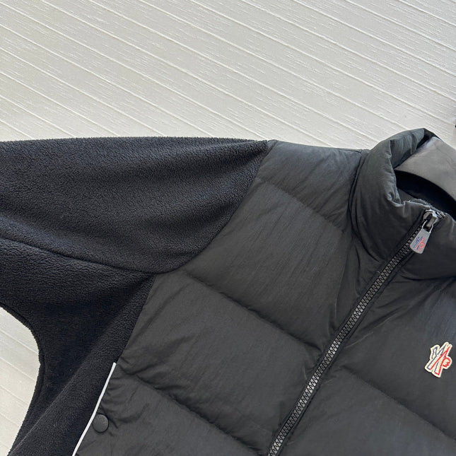 MONCLER 25S SHEARLING AND DOWN JACKET 234