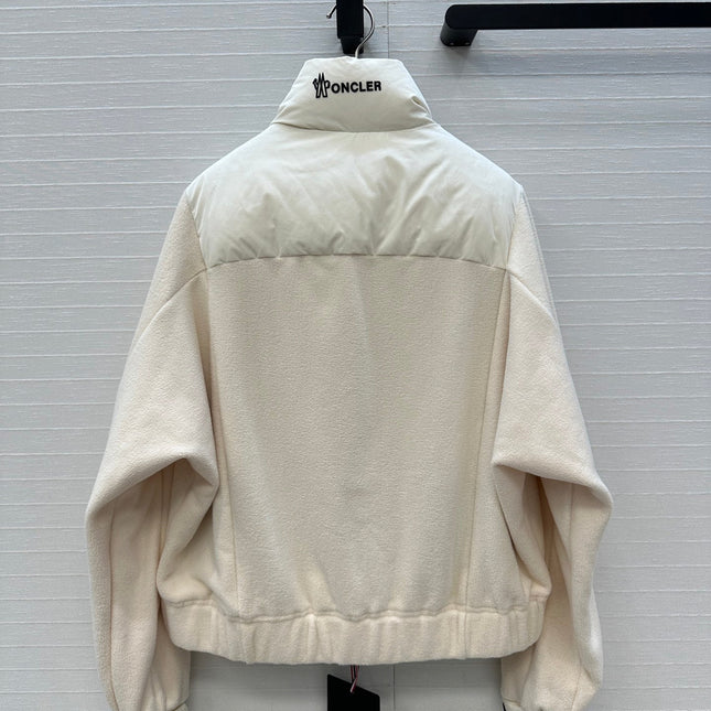 MONCLER 25S SHEARLING AND DOWN JACKET 233