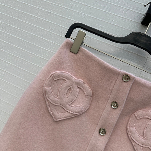 CHANEL 25S A-LINE KNIT MINI SKIRT 347