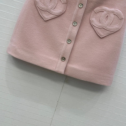 CHANEL 25S A-LINE KNIT MINI SKIRT 347