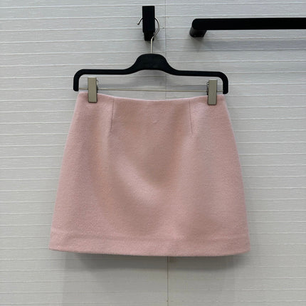 CHANEL 25S A-LINE KNIT MINI SKIRT 347
